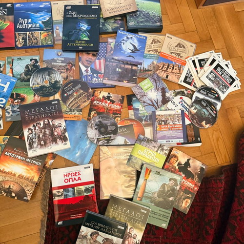 Documentary DVD collection used with BBC history and nature titles