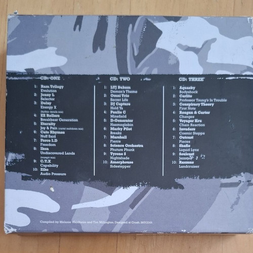 Drum + Bass The True Sound Of The Underground 3x CD like new, electronic