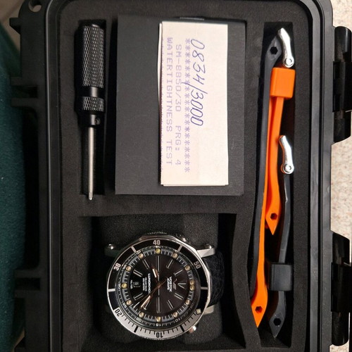 Lunokhod 2 men's diving watch used with tritium illumination