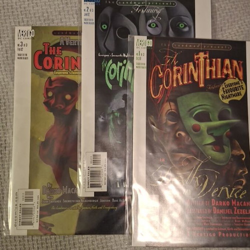 Mini series "Sandman Presents: The Corinthian" (Death in Venice)