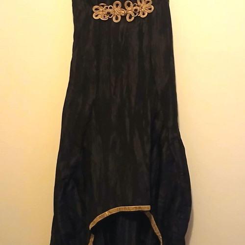 Vitsio evening dress made of taffeta like new, black, size L