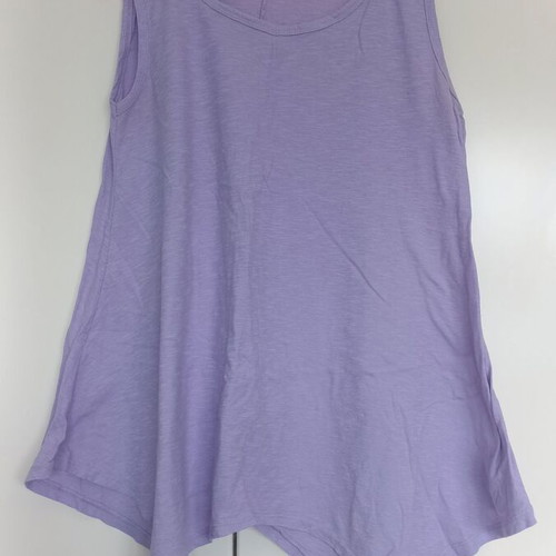 Summer blouse lilac asymmetrical size M like new