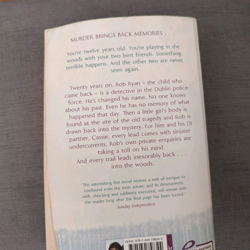 In the Woods by Tana French used English book