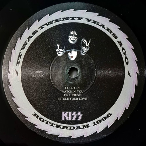 Kiss Rotterdam 1996 Triple Album New 25th Anniversary Vinyl
