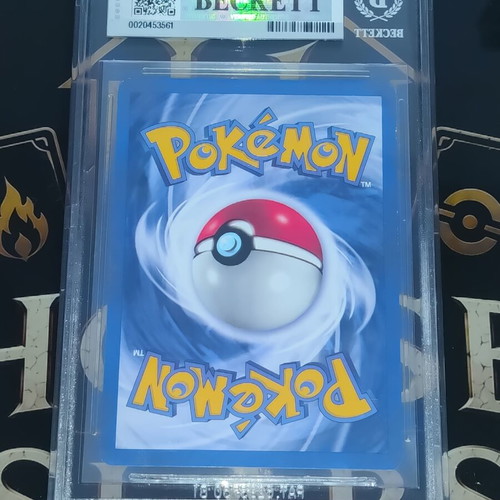 Birthday Pikachu Black Star Promo BGS 8.5 Pokemon card