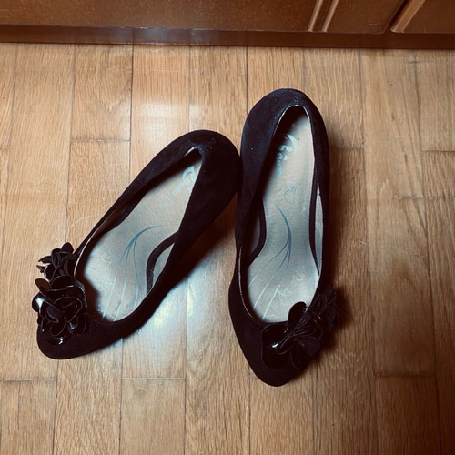 Bata black high heels used size 39