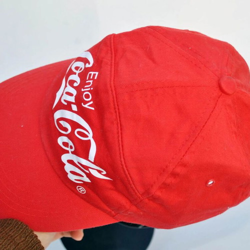 Vintage Coca Cola hat like new, cotton, one size