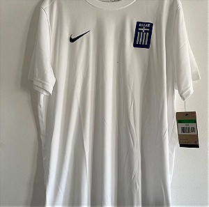 Φανέλα Εμφάνιση Εθνικής Ελλάδος Nike Dri-Fit T-Shirt Λευκή Μέγεθος M, L, XL, 2XL