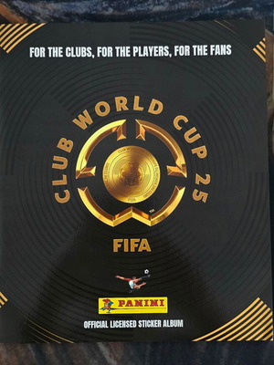 Panini FIFA Club World Cup 2025 πλήρης συλλογή με 550 αυτοκόλλητα και άλμπουμ
