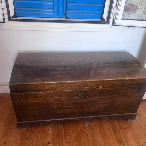 Antique wooden chest