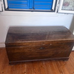 Antique wooden chest