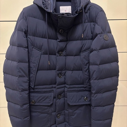 Moncler men's jacket like new, size XL, blue