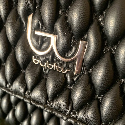Byblos bag quilted double chain like new