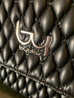 Byblos bag quilted double chain like new