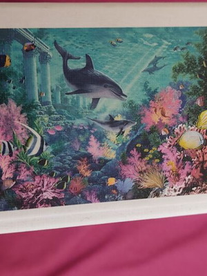 Trefl puzzle 1000 pieces used