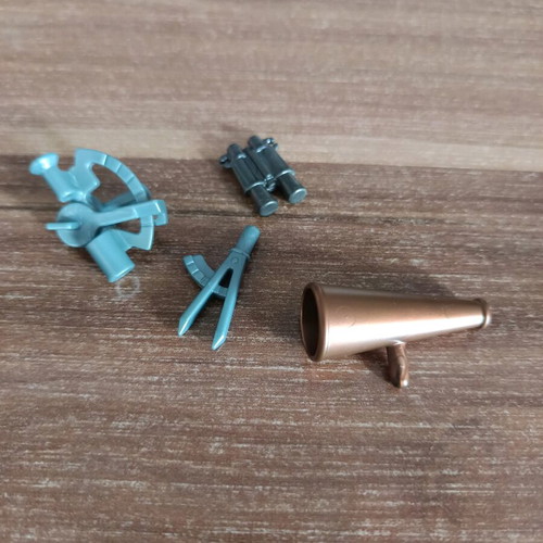 Playmobil pirate and captain accessories like new