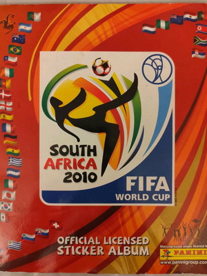 Fifa World Cup South Africa 2010 Panini sticker album used