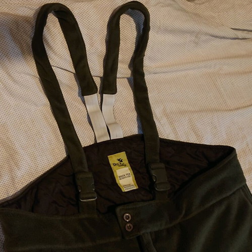 Hunting pants like new, warm fleece with membrane, size 60