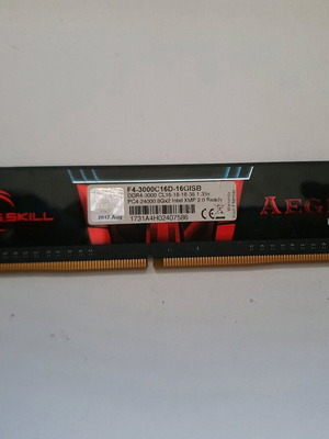 G.SKILL AEGIS 8GB DDR4 3000 MHz μεταχειρισμένη για ανταλλακτικά