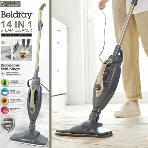 Beldray Steam Cleaner 14 in 1 New