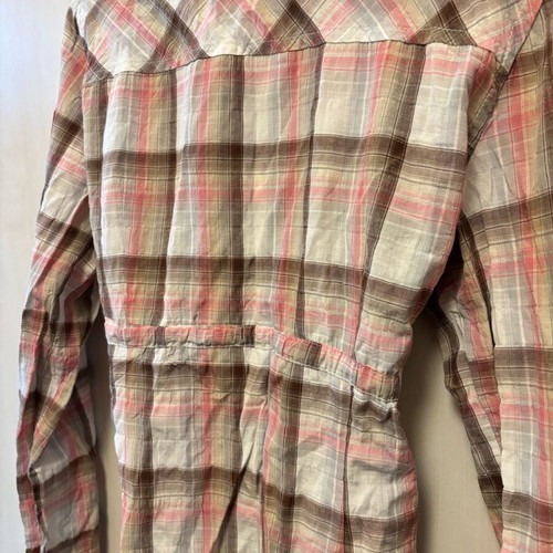 Checked shirt used, size M, multicolor