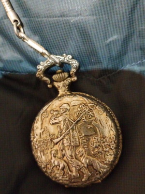 Vintage men's pocket watch used