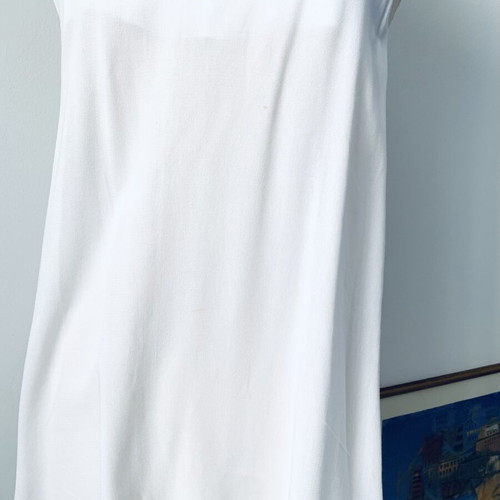 Asymmetric Top The Line Project white, new, size S