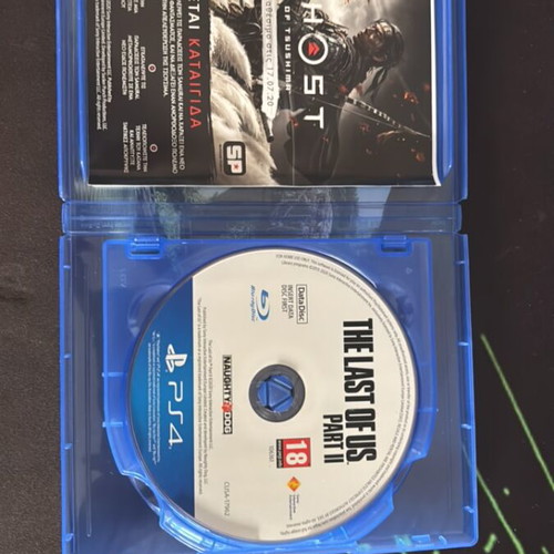 The Last Of Us Part 2 PS4 game like new with box and original leaflets