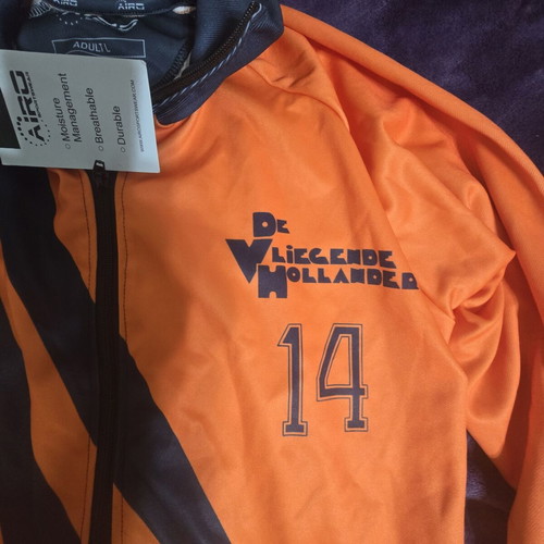 Holland Johan Concept Track Jacket size L, orange