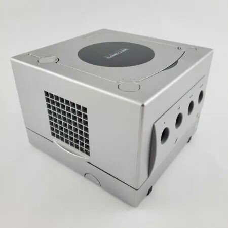 Nintendo Gamecube console silver used