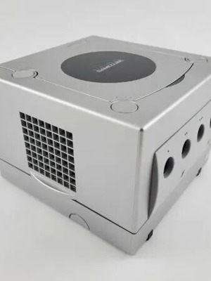 Nintendo Gamecube console silver used