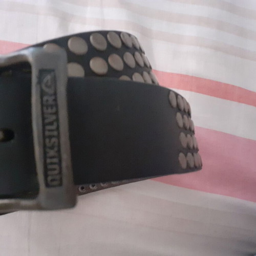 Quiksilver belt with buckle and studs like new, adjustable
