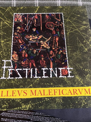 Pestilence Malleus Maleficarum LP thrash/death, άπαιχτη κόπια
