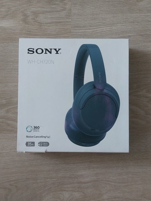 Sony WH-CH720N ασύρματα ακουστικά νέα με ANC, μπλε