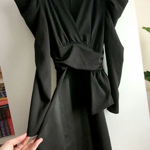 Long Tunic new, size S, black