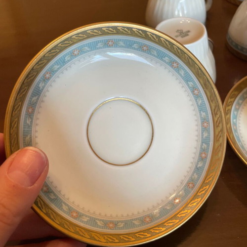 Vintage Scherzer Bavaria tea set for 6 people like new