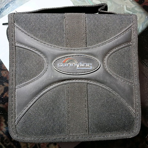 CD case for 24 discs like new, 12 sleeves