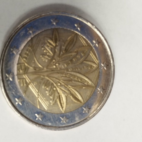 Two Euro coin like new