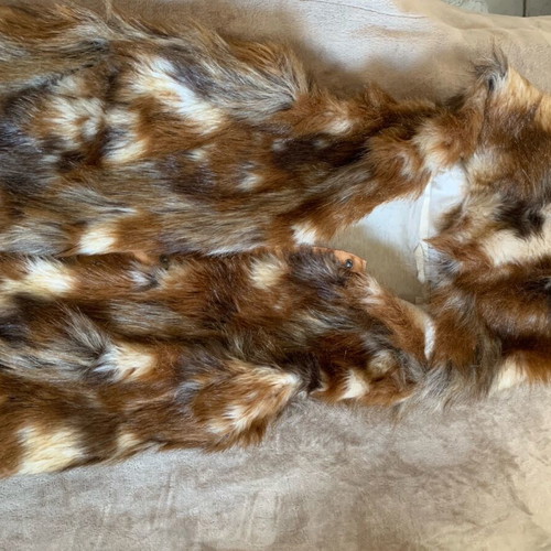 Next fur vest for kids like new, age 12