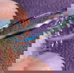  Λαμπραδοριτης pixu ασημένιο δαχτυλιδι one size