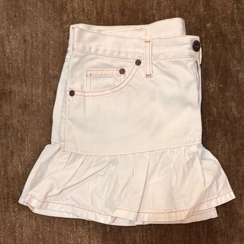 Replay off white mini skirt like new, size 29