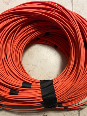 Optical cables set of 4 pairs 30m new