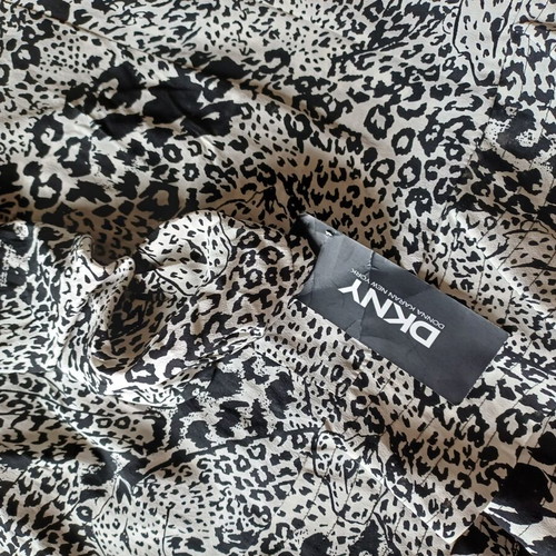 DKNY Mini Dress Animal Print New with Tag M/L