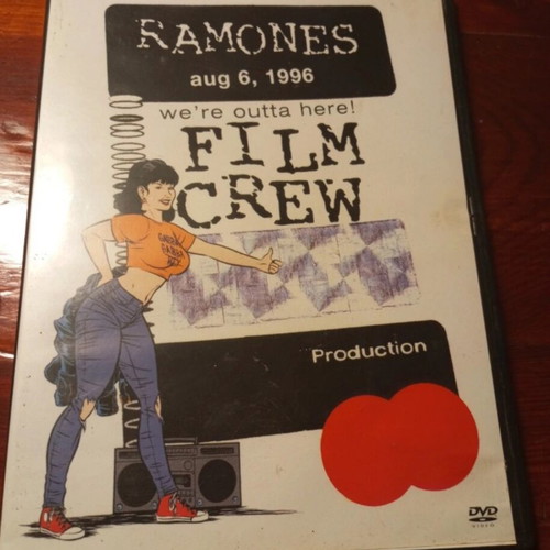 Ramones We're Outta Here DVD like new