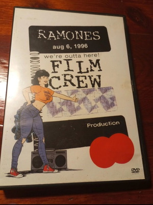 Ramones We're Outta Here DVD like new