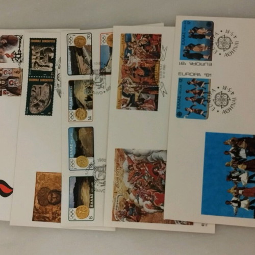 First Day Covers new, pack of five