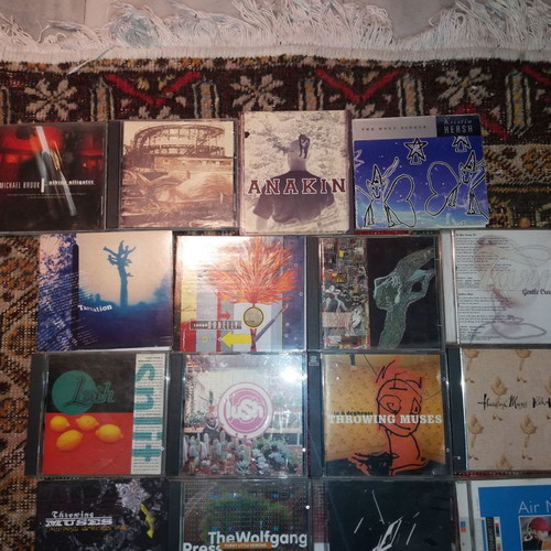 4AD CD collection used, 19 discs, rock