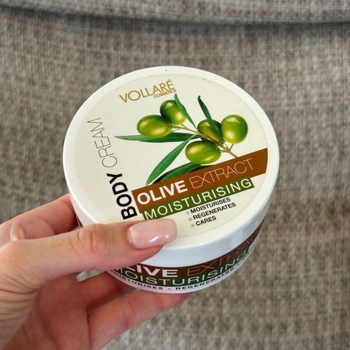 Body moisturizing cream new with olive extract 175ml