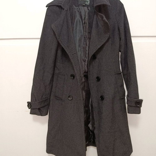 Dark gray coat size 36 like new