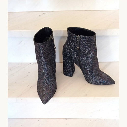 Just Cavalli ankle boots size 41 with glitter, new